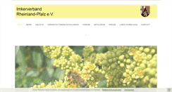 Desktop Screenshot of imkerverband-rlp.de